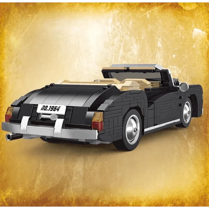 Mould King 10006 Rolls-Royce 1964 RR Silver Cloud Car - 1096 PCS - Image 2