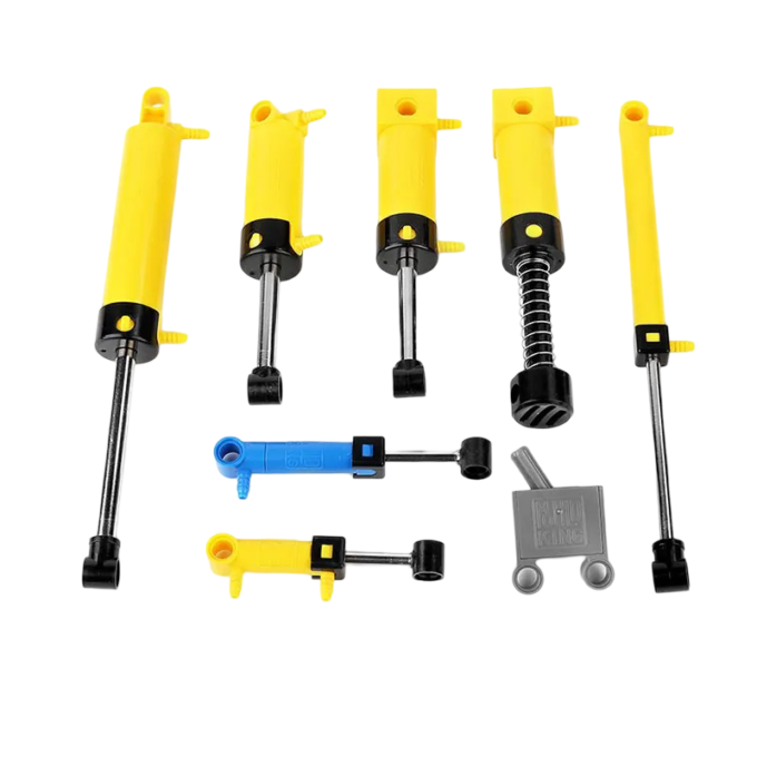 Mould King Building Blocks Pneumatic Cylinder Pneumatic Valves Pneumatic Tube for Truck