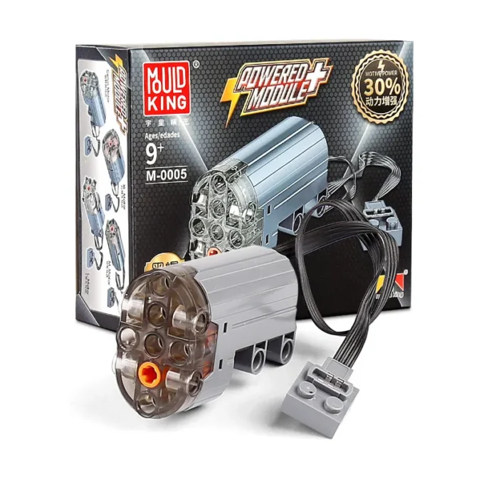 Mould King M0005 Car Motorized Parts The Servo Motor Powered Model