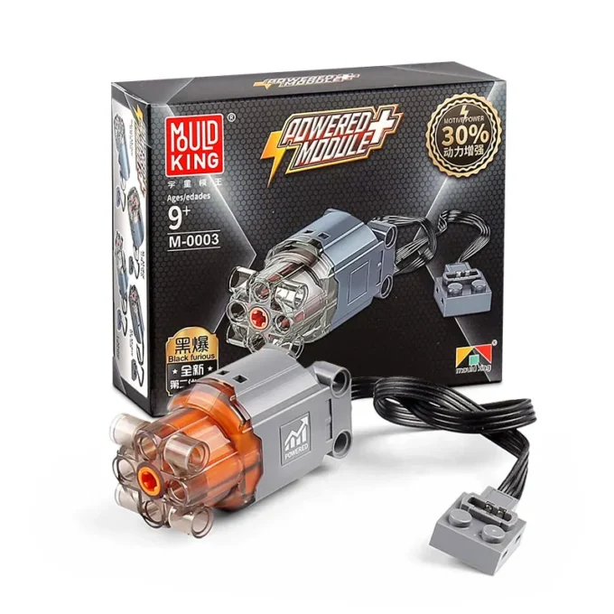 Mould King M0003 Motorized Car Parts The L-Motor Powered Model - Image 6