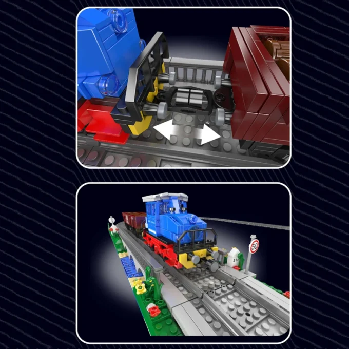 Mould King 12038 ESU KG2300 Diesel Locomotive Building Set - 1,117 Pcs - Image 5