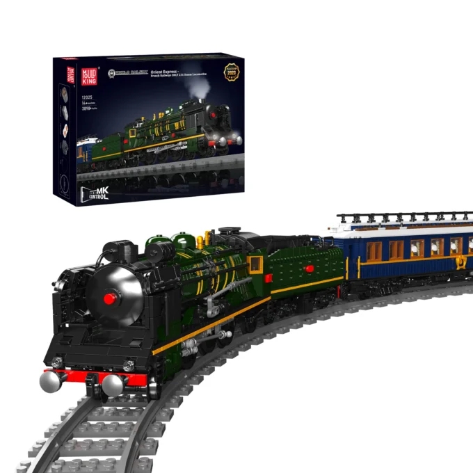 Mould King 12025 Orient Express SNCF 231 Steam Locomotives Building Set - 3,898 PCS