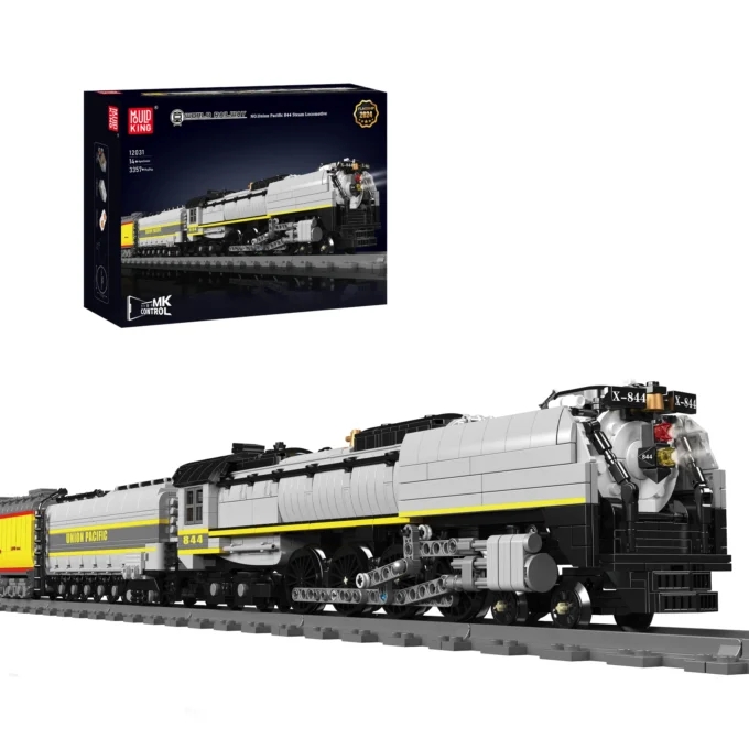 Mould King 12031 Union Pacific 844 Steam Locomotive Building Set - 3,357 Pcs