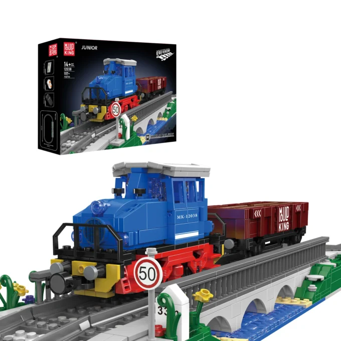 Mould King 12038 ESU KG2300 Diesel Locomotive Building Set - 1,117 Pcs