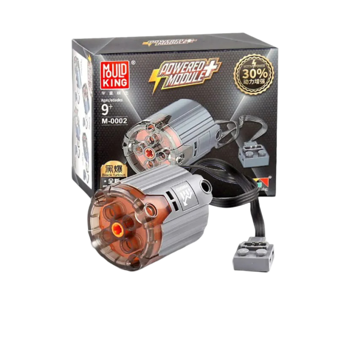 Mould King M0002 Motorized Car Parts The Super XL-Motor Powered Model