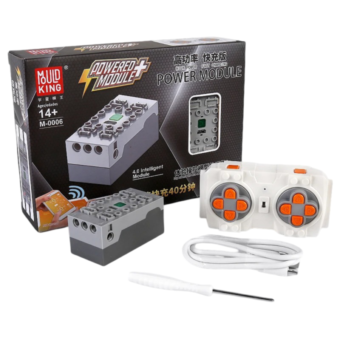 Mould King M0006 Motorized Car Parts The APP Remote Controller 4.0 Intelligent Module